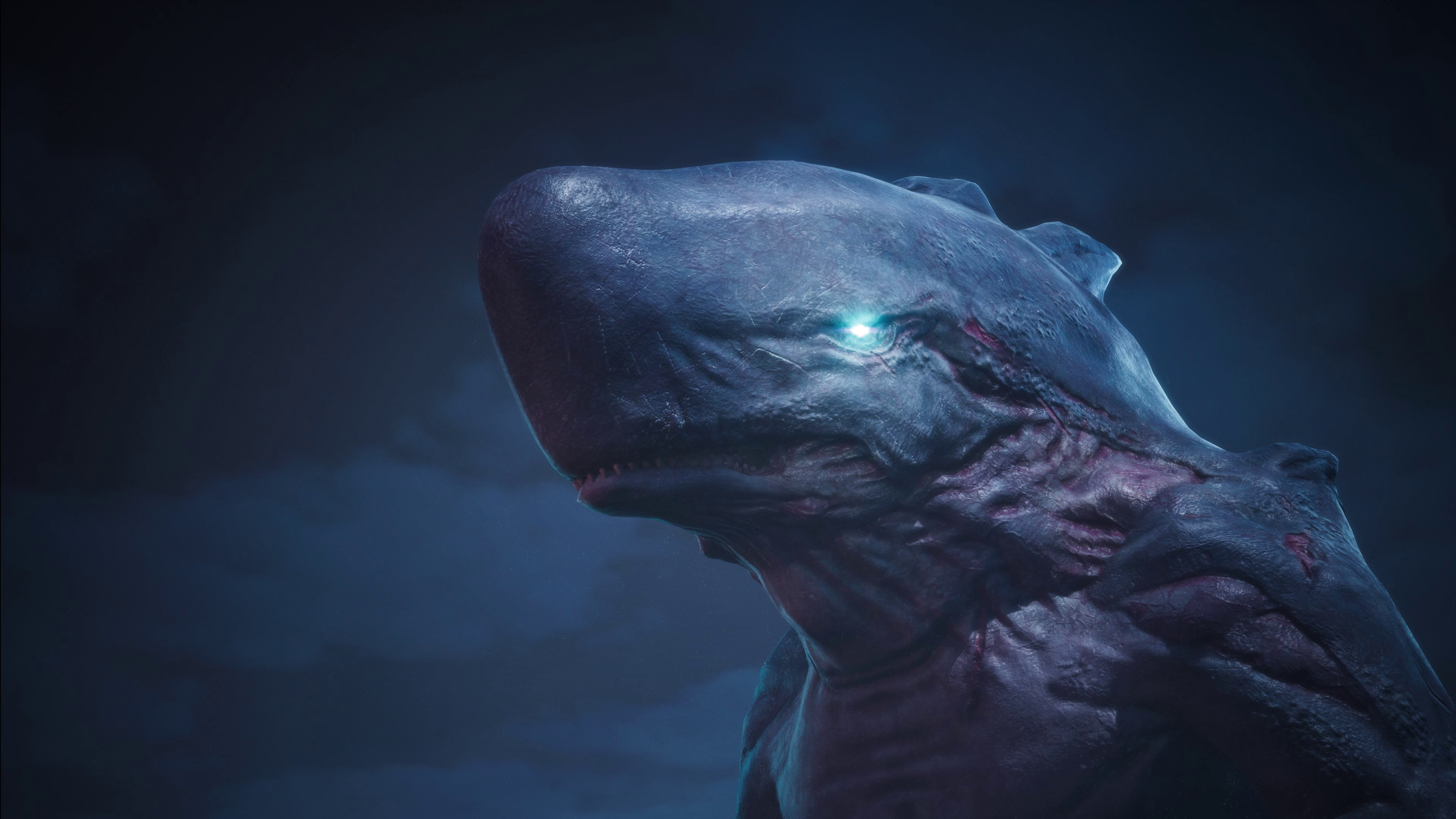 Kaiju rendered for Mech vs Kaiju