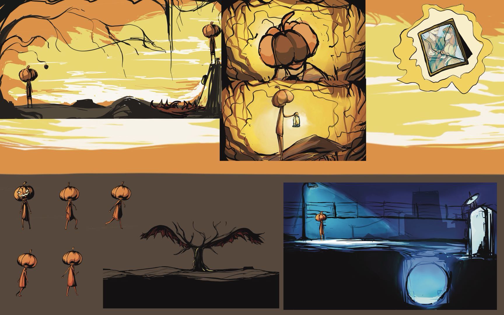 Concepts and game assets